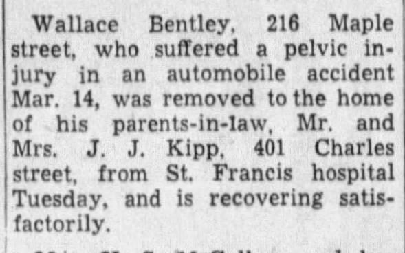 Clipping from The Courier